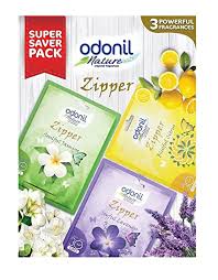Odonil Air Freshener - Zipper, Super Saver, 30 g Pack of 3